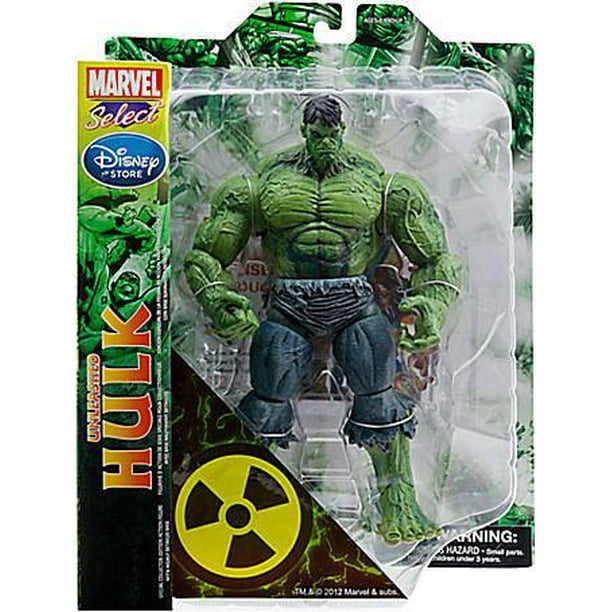 MARVEL SELECT Unleashed Hulk-DISNEY Exclusive Action Figure-difficile à trouver 2019